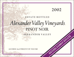 Pinot Noir Estate 2002