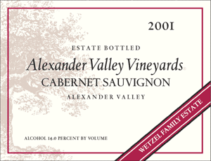 Cabernet Sauvignon Estate 2001